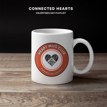 Load image into Gallery viewer, HMC - Connected Hearts Mug (Love Poem + Playlist)
